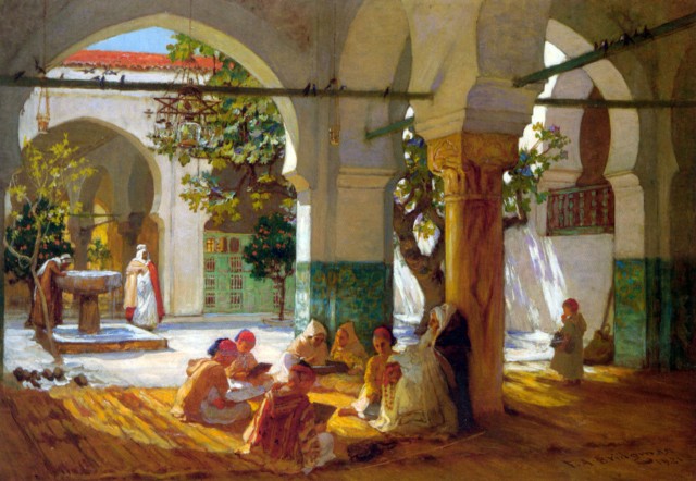 Frederick Arthur Bridgman - Learning the Qu_ran